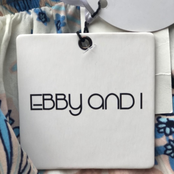 Ebby And I Drawstring Playsuit Romper Floral - Picture 4 of 8